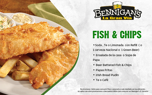 Bennigans - Fish and Chips