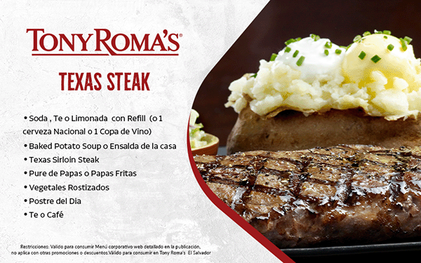 Tony Romas - Texas Steak