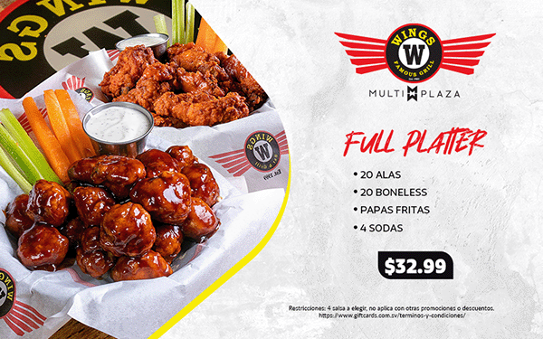 Wings - Full Platter